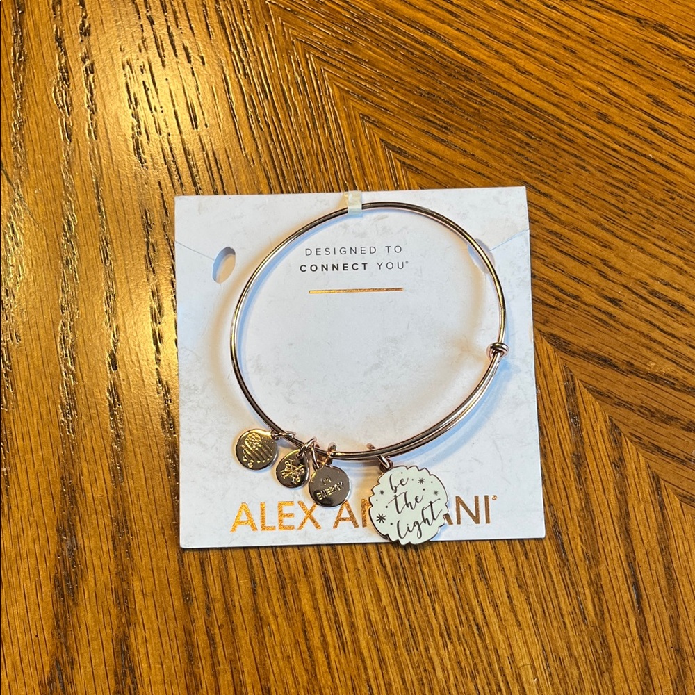 Alex and Ani Rose Gold Charm Bracelet
